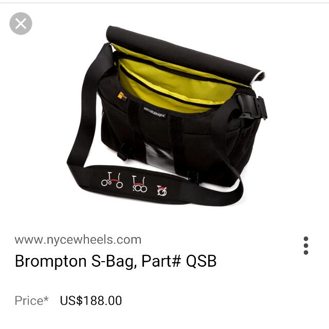 brompton messenger bag