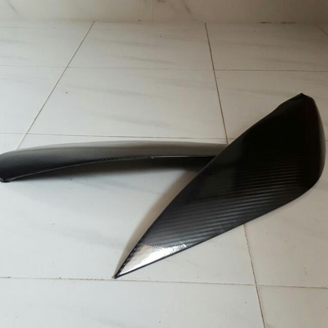 Lancer Cs3 Headlight Eye Lid, Car Accessories on Carousell