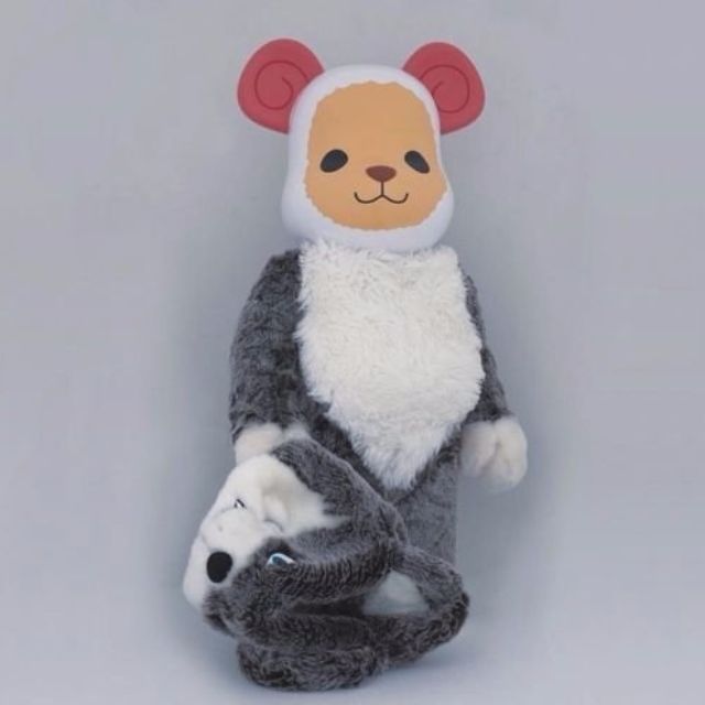 fragment wolf bearbrick