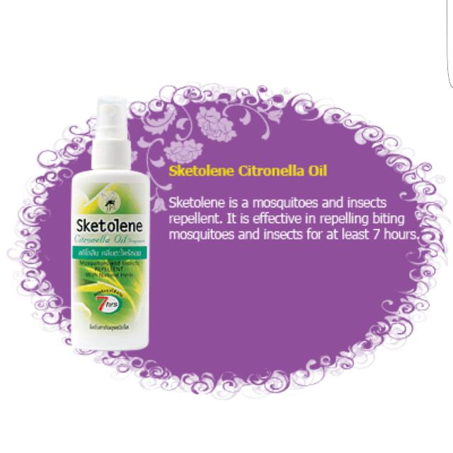 (Ready Stocks) Sketolene Mosquito Repellent. Does Not Contain DEET