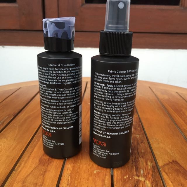 Tumi leather deals cleaner