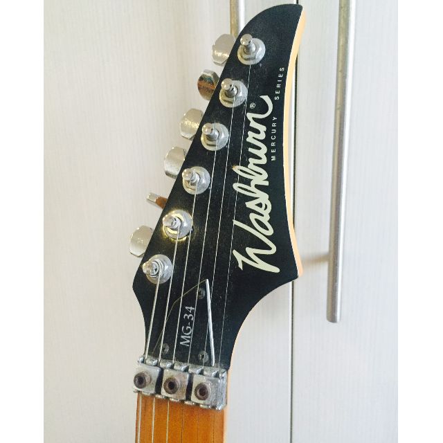 Washburn MG34 Electric Guitar (Mercury Series Black Color), Hobbies