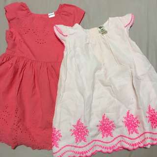 Carters And Baby B'gosh Dress Sets