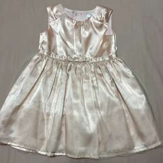 Carters Champagne Pink Dress