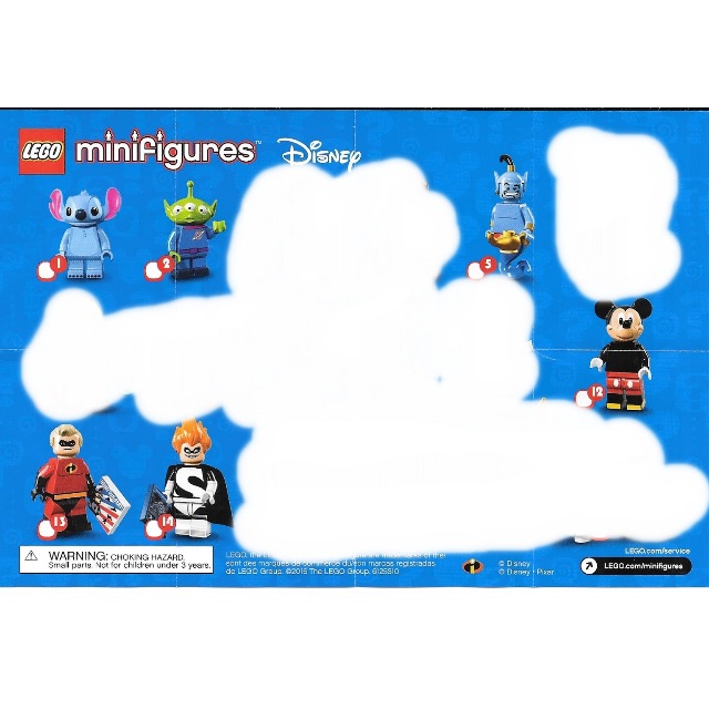 lego minifigures disney series 1