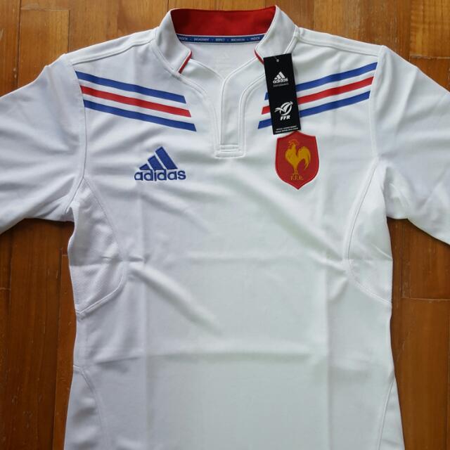 Authentic Adidas France Rugby Away 