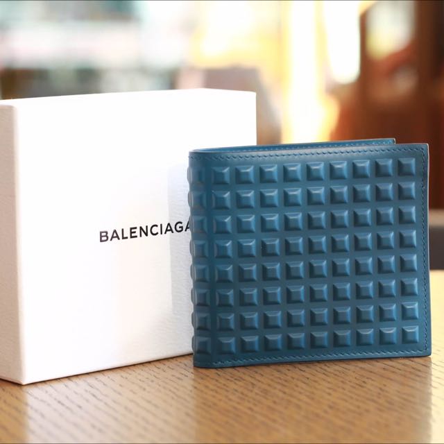 Balenciaga grid wallet online