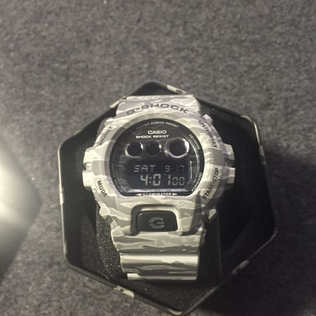 g shock camo grey