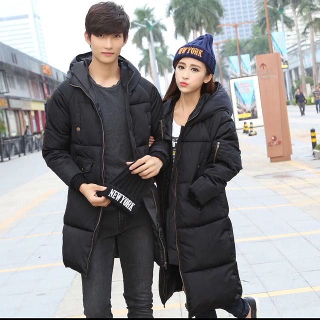 couple winter dress