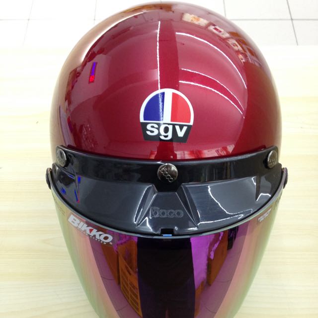Helmet sgv visor shop rainbow