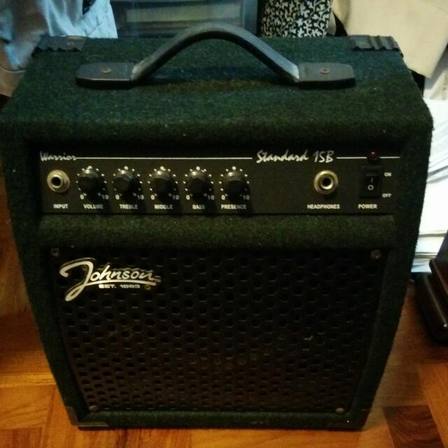 Johnson on sale bass amp
