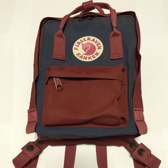 ox red and royal blue kanken mini