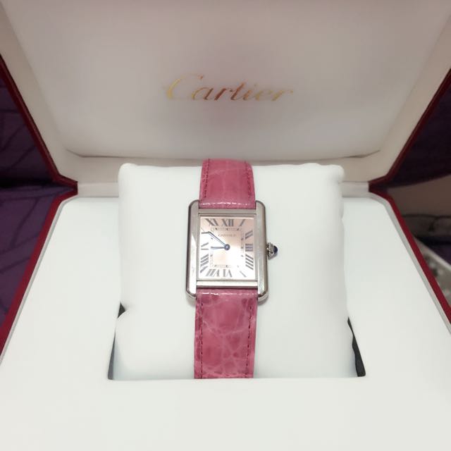 Cartier online tank pink
