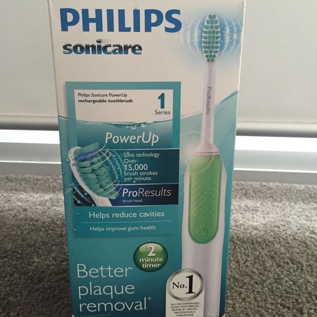 sonicare power up
