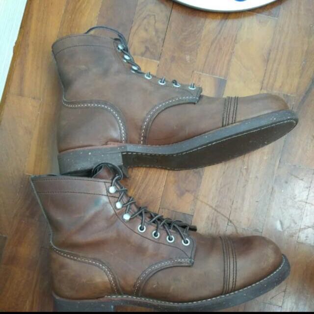 Redwing Iron Ranger 8111 US 8.5 EE, Fashion, Footwear, Boots on Carousell