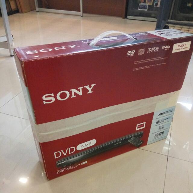 Sony DVPSR200P/B DVD Player, Computers & Tech, Parts & Accessories