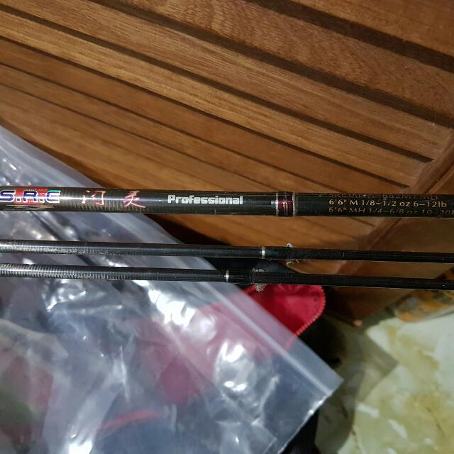 6ft6 baitcaster rod Abu Garcia MAX SX Baitcast Combo - Predator Pike & Reel Combo Triangle EVA foregrips Reel Specifications 6 foot medium heavy baitcasting