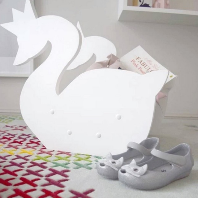 Swan bookshelf, Babies \u0026 Kids on Carousell