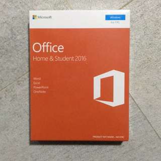 MS Office Home & Student 2016