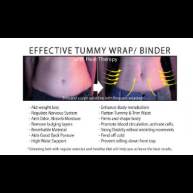 Effective Tummy Trimmer Belt,Tummy Fat Burning Slimming Belt,Body Shaper  Slimming Tummy Waist Trainer,Lose Weight Fast,Helps Lose Post Baby Weight,Best  Waist Trimmer. Comes With Heating Pad, Women's Fashion, New Undergarments &  Loungewear On