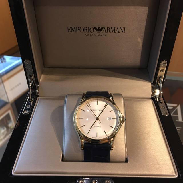 emporio armani watch made in