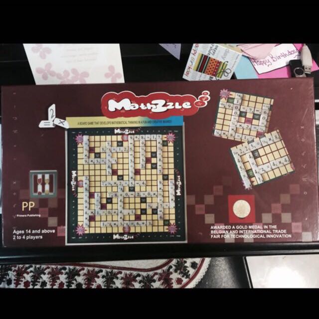 Mathzzle (Category: Board Games & Puzzles) located in Singapore. Submitted by krishy89 (Listing ID 67596572, Image 2). Description: .