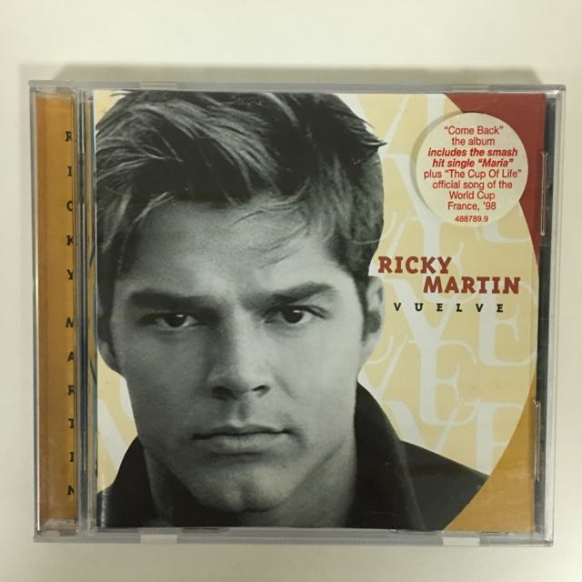1998 Ricky Martin Vuelve Cd Spanish Songs Music Media Cds Dvds Other Media On Carousell Algo me dice que ya no volveras. 1998 ricky martin vuelve cd spanish songs