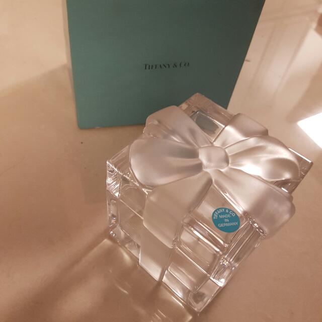tiffany and co glass box
