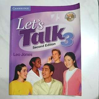 let's talk 3 second edition Leo Jones 附CD