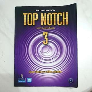 top notch 3 Joan saslow 附CD 3a 大學 教學 