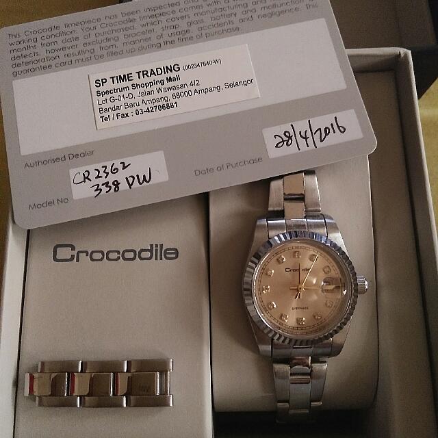 Crocodile online watch timepiece