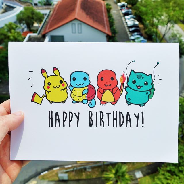 Pokemon Birthday Card, Textbooks Stationery, Stationery upon graphic relating to Pokemon Birthday Card Printable identify Pokemon Birthday Card, Textbooks Stationery, Stationery upon