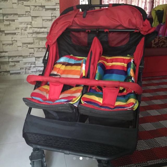 side by side double stroller travel bag