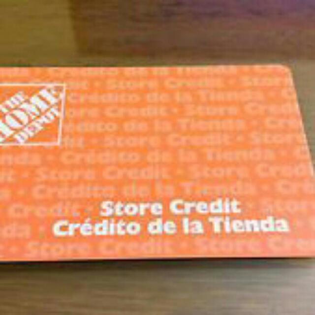 1100 Homedepot Store Credit Entertainment On Carousell