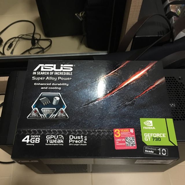 Asus Nvidia Geforce Gt 730 Graphic Card Electronics Computer Parts Accessories On Carousell