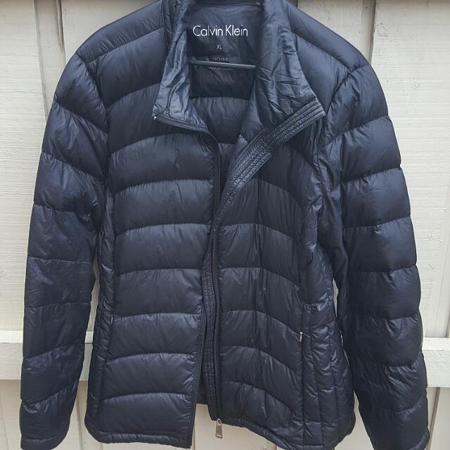 calvin klein premium down jacket