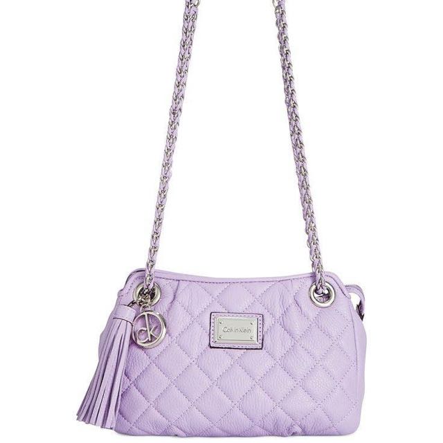 Calvin Klein Purple Metallic Shoulder Purse | Shoulder purse, Purses, Calvin