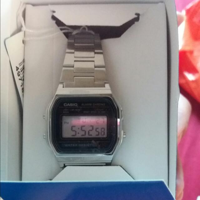 Casio Silver Watch, Women's Fashion, Watches & Accessories, Watches on ...