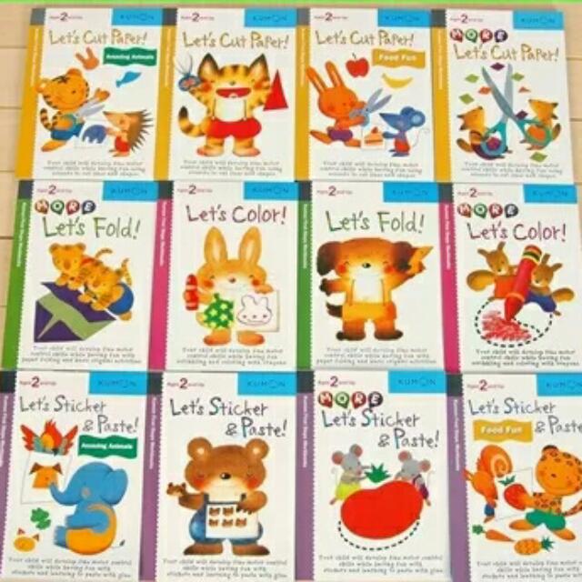 KumonBN full set of 12 Kumon activity books! , Hobbies & Toys, Books