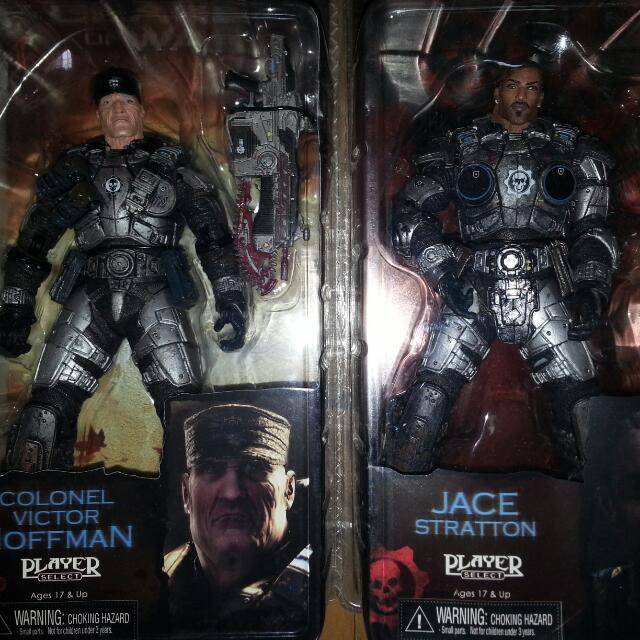 Neca Gears Of War Colonel Victor Hoffman & Jace Stratton, Hobbies