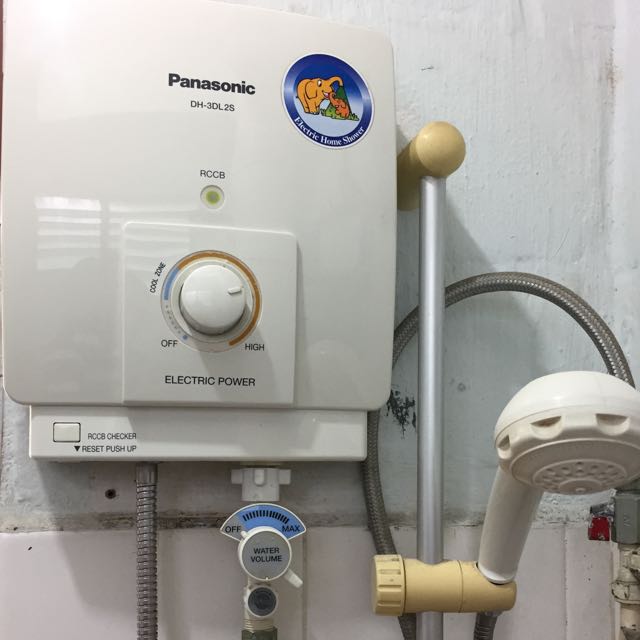 Panasonic Instant Hot Water Heater, Furniture u0026 Home Living, Bathroom u0026  Kitchen Fixtures on Carousell