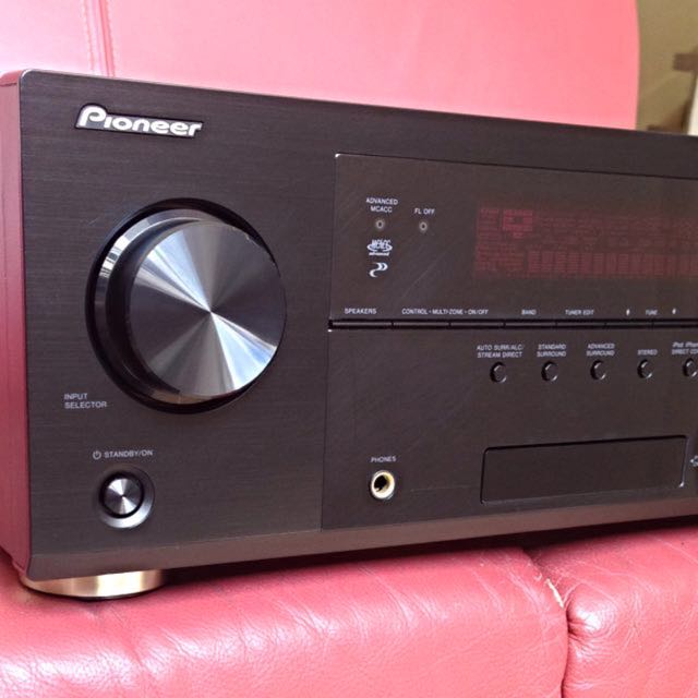 PIONEER VSX922K 7.2 CHANNEL HOME THEATER NETWORK AV RECEIVER