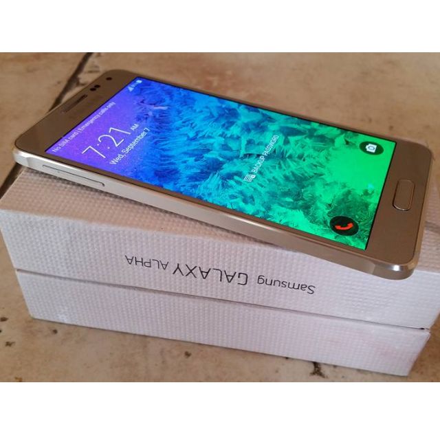 Samsung Galaxy Alpha Fullset Sm G850 Mulus Jaringan 4g Singapore Telepon Seluler Tablet Ponsel Android Samsung Di Carousell