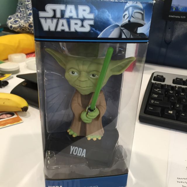 Star Wars Yoda Bobble Head, Hobbies & Toys, Toys & Games on Carousell