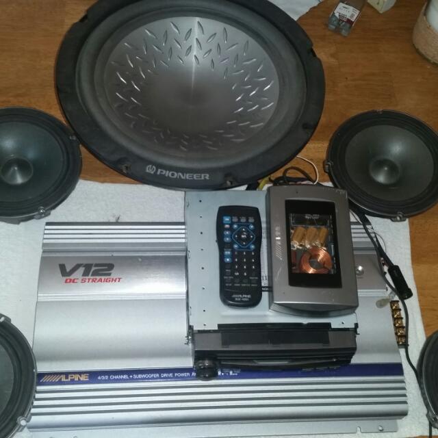 Whole Alpine Touch Screen Car Stereo System, Auto Accessories & Others on Carousell