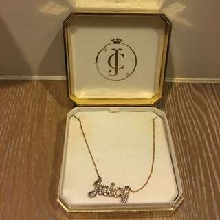 Juicy Couture 水鑽Logo項鍊 （含運）