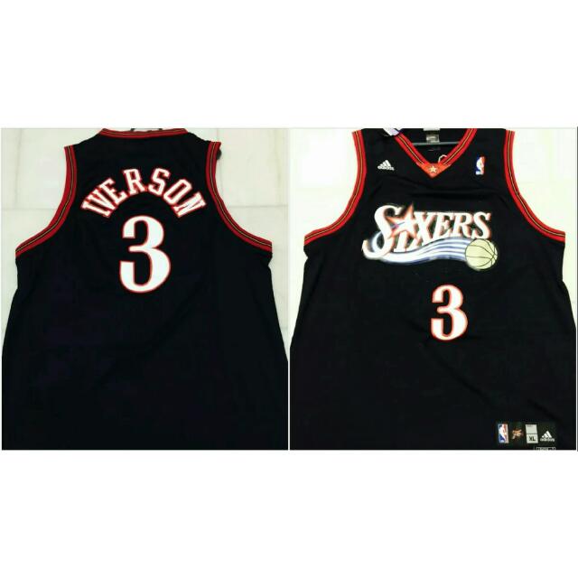 allen iverson 76ers away jersey