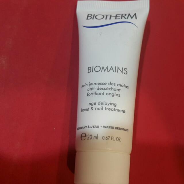 Biotherm Biomains She Delaying Hand&nail Treatment 20ml, Beauty ...