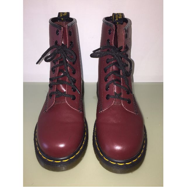 dr martens cherry red