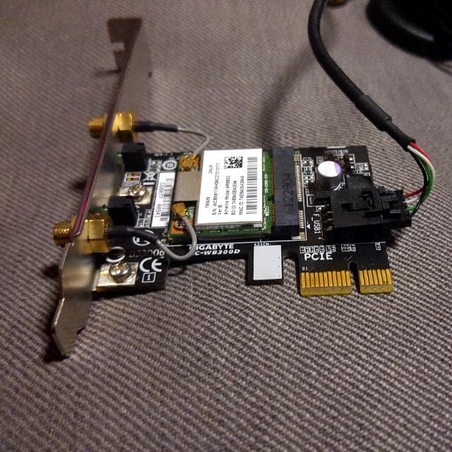 Gigabyte GCWB300D Bluetooth/WiFi Expansion Card, Computers & Tech